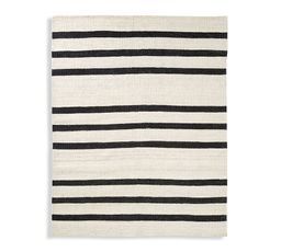 Danton Striped Jute Rug | Pottery Barn (US)