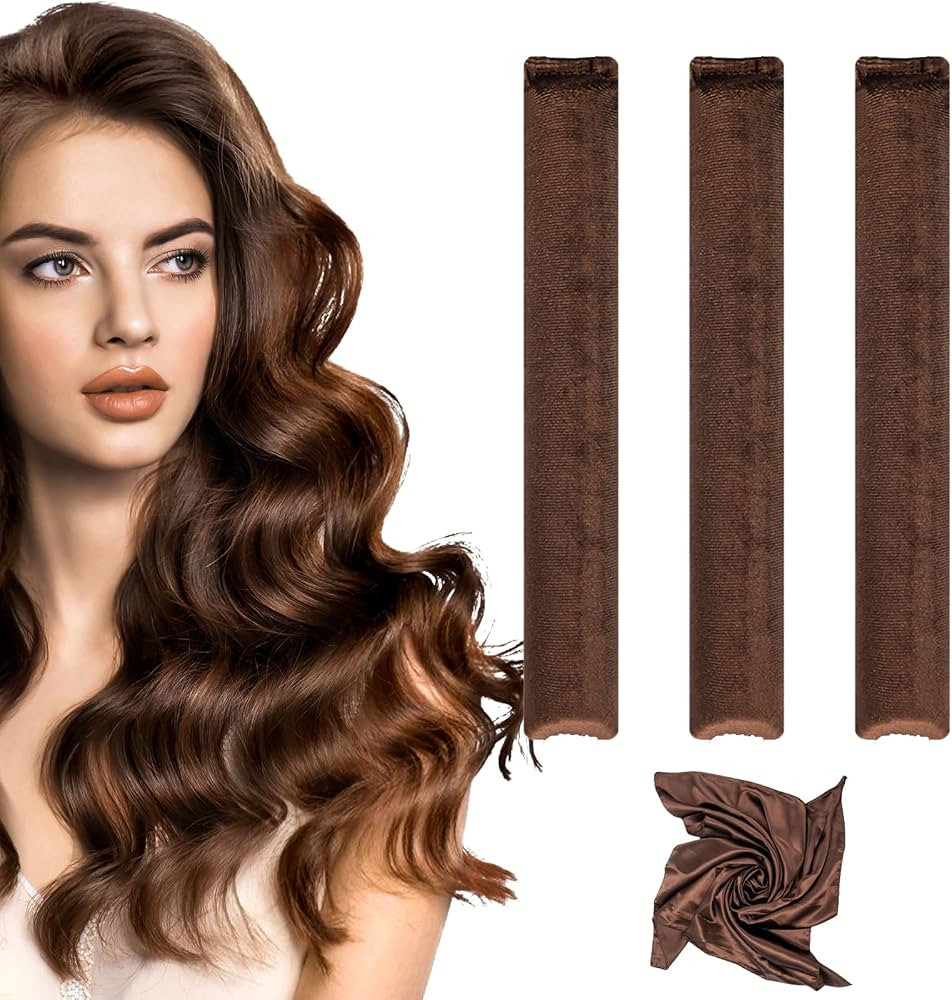 Heatless Hair Curlers, Heatless Curls Overnight Set for Women, Soft Hair Curlers to Sleep in, No ... | Amazon (US)
