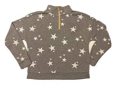 Grayson Threads Star Pullover Zip Up Sweatshirt Medium | eBay US