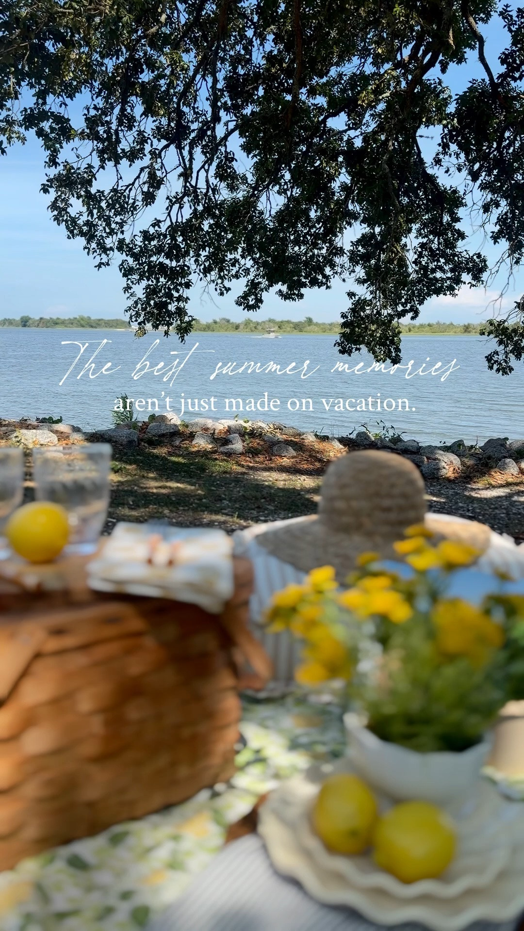 Think you need a vacation?

You might just need to romanticize a summer afternoon.

The best summer memories aren’t always made on a plane, at a resort, or during a week away. Sometimes they’re made with a picnic basket, fresh flowers, good food & a view you’ve driven past a hundred times.

That’s the inspiration behind today’s picnic tablescape. A reminder that beautiful moments don’t have to wait for a vacation.

Today I’m joining some talented friends to share picnic inspired tablescapes. Be sure to stop by their pages for more summer inspiration:

@justtracytalk
@jeanannedesigns
@theboholakehouse
@myvintage_obsession
@jan_lifeonwillowcreek

Tell me friend... if you had two free hours this week/weekend, where would you set up a picnic? 🤍 xo, Krystle 

Tablecloth & rattan chargers from @Pomegranate

#LTKHome #LTKSeasonal
