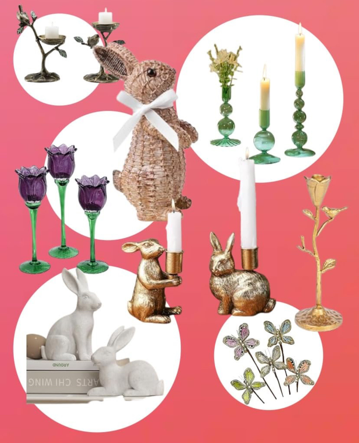 Home Decor, Easter Decor, table top, shelf decor, candleholders, bunnies, Amazon home 

#LTKFindsUnder50 #LTKStyleTip #LTKSeasonal
