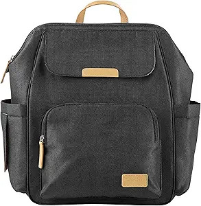 Simple Joys by Carter's Baby Everyday Diaper Backpack, Black, One Size | Amazon (US)