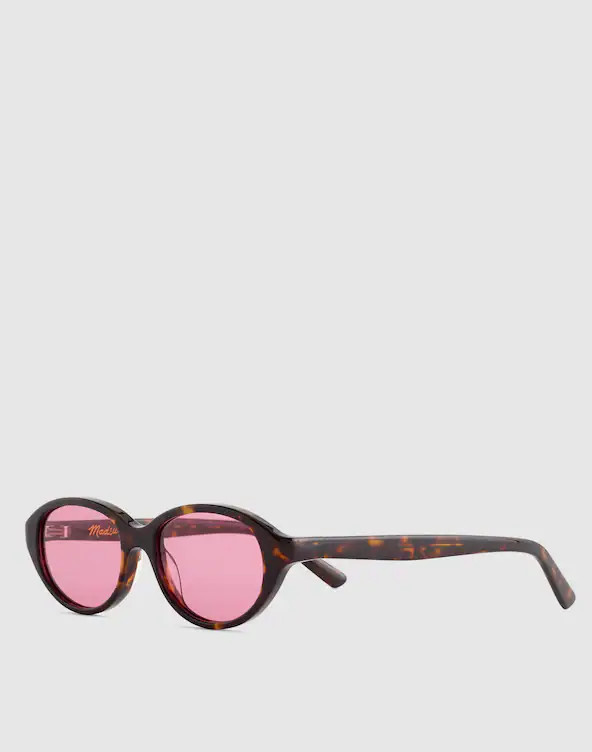 The Solina Oval Sunglasses | Madewell