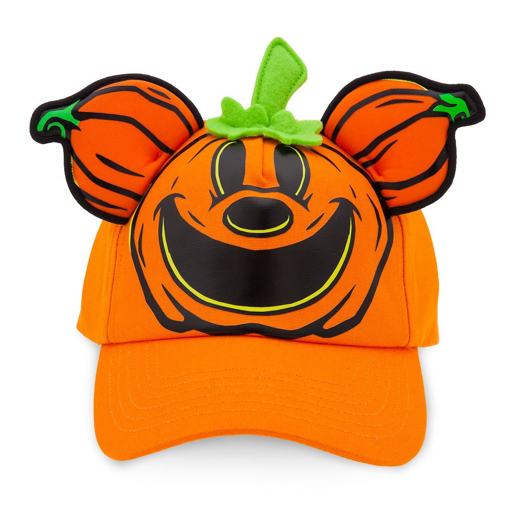 Mickey Mouse Jack-o'-Lantern Glow-in-the-Dark Baseball Cap for Adults | Disney Store