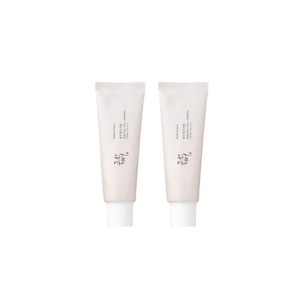 BEAUTY OF JOSEON - Relief Sun : Rice + Probiotics Set SPF50+ PA++++ - 50ml*2 | STYLEVANA