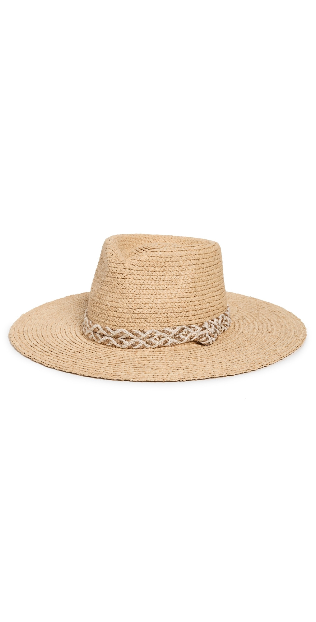 Lele Sadoughi Braided Rope Straw Hat Natural One Size | Shopbop