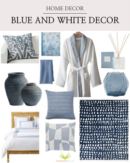 Shop the most anticipated interior design trend this Spring - blue and white decor! This collection of decorative pieces are perfect for introducing the iconic blue and white decor combination  

#LTKMostLoved #LTKSeasonal #LTKhome