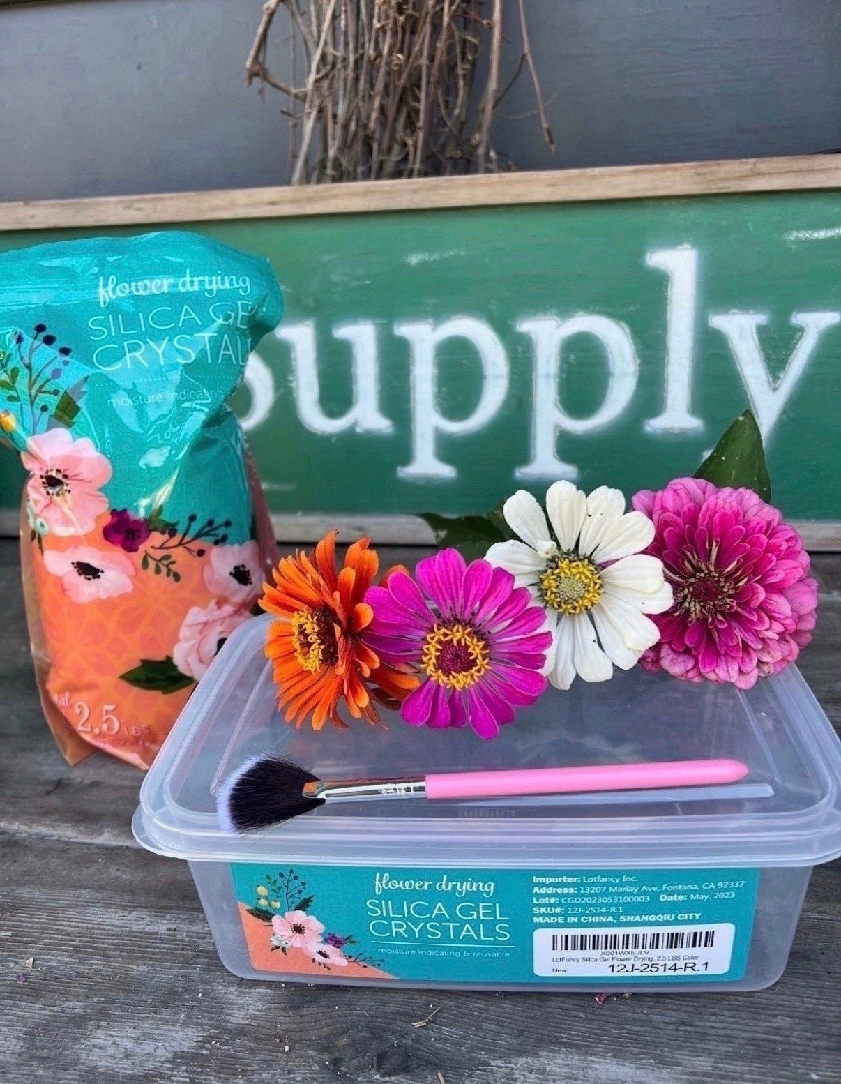 This silica gel has been so handy for preserving flowers, especially after gardening season has ended. It keeps the colors bright and the petals looking so fresh!! Most of you know I like to keep some on hand for when I want to preserve something special 🌸

#LTKSeasonal #LTKHome #LTKSaleAlert
