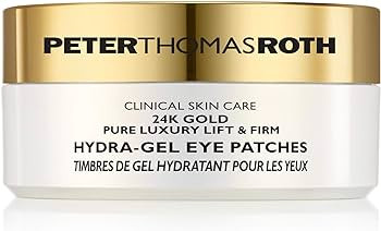 Peter Thomas Roth | 24K Gold Pure Luxury Lift & Firm Hydra-Gel Eye Patches | Anti-Aging Under-Eye... | Amazon (US)