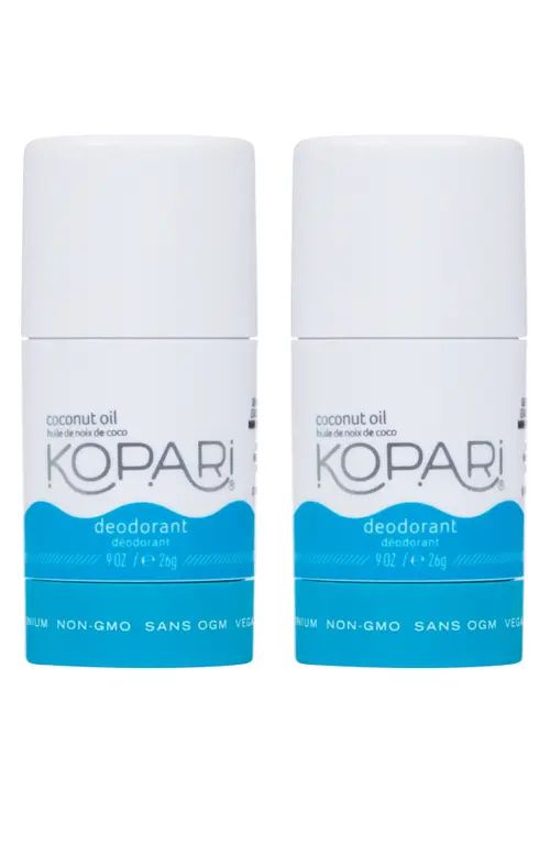 Kopari Mini Natural Coconut Deodorant Duo at Nordstrom | Nordstrom