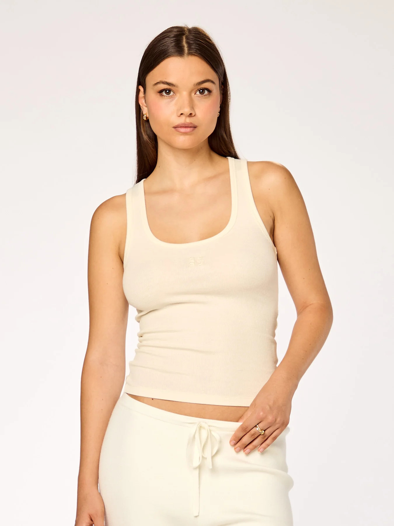 MONOGRAM - Tanktop • Cream | Ninety-9