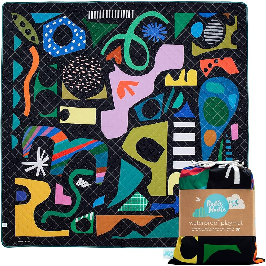 Rudie Nudie Baby Play Mat, Large Waterproof Playmat for Floor Play and Crawling, Foldable Portabl... | Amazon (US)