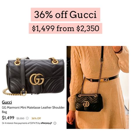 Gucci marmont Bag 

#LTKitbag #LTKsalealert #LTKCyberweek