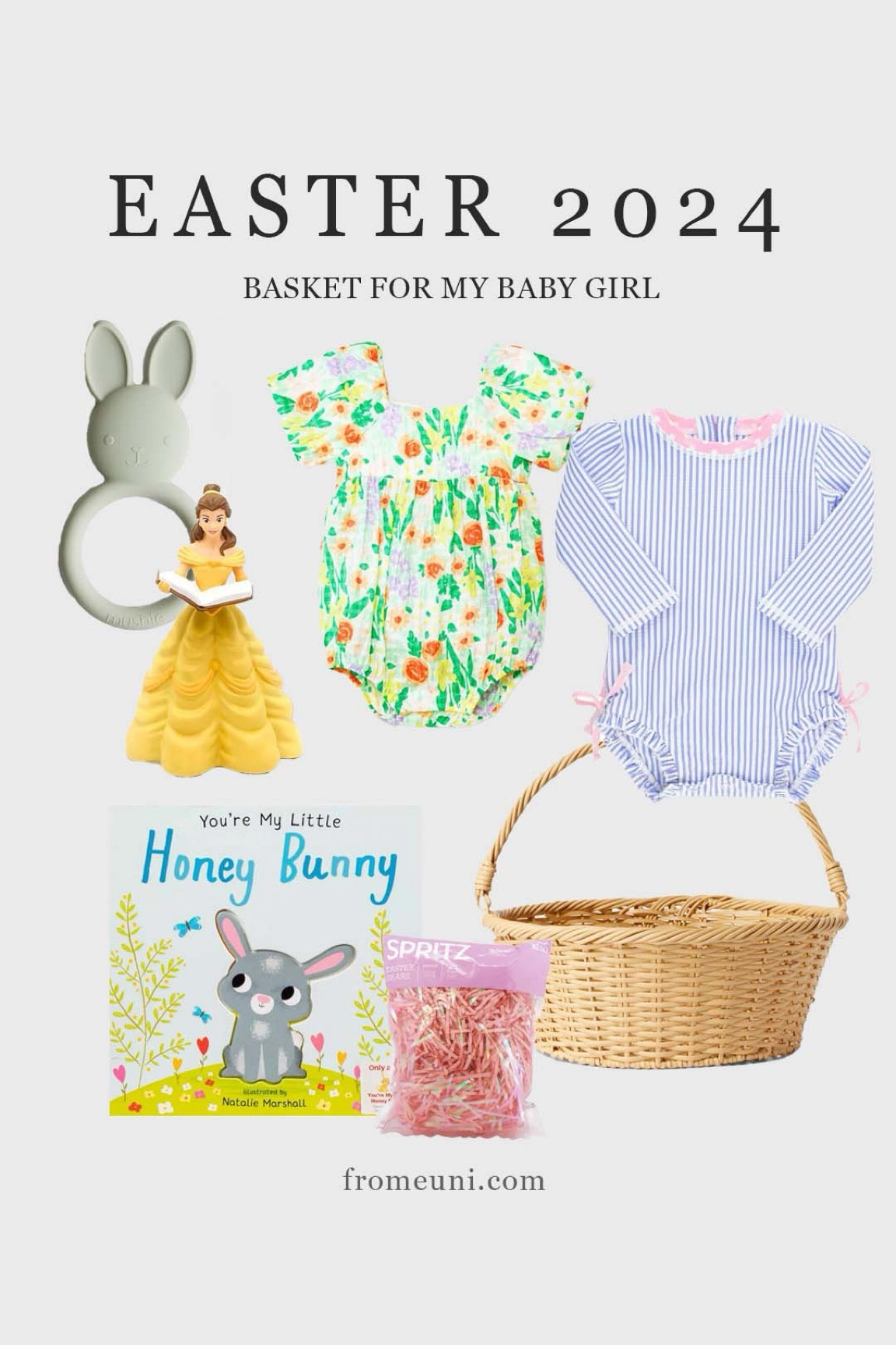 Easter basket // easter 2024 // baby toddler girl // swimwear // cute summer spring outfit // seasonal books // tonie princess // mushie teether

#LTKfindsunder50 #LTKkids #LTKbaby