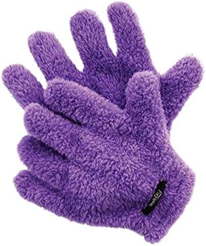 CURLY HAIR SOLUTIONS - Quick-Dry Styling Gloves (Purple) | Amazon (US)