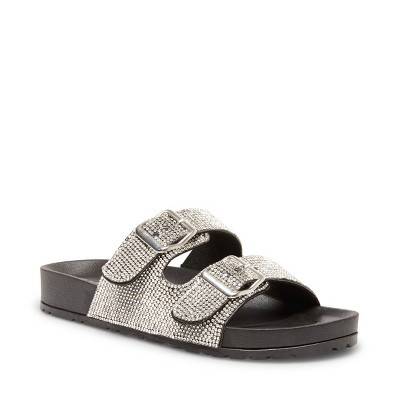 Teddy-R Rhinestone Footbed Sandal | Target