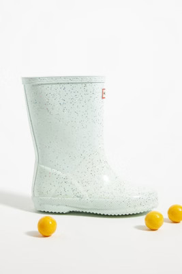 Hunter Classic Giant Glitter Kids Rain Boots | Anthropologie (US)
