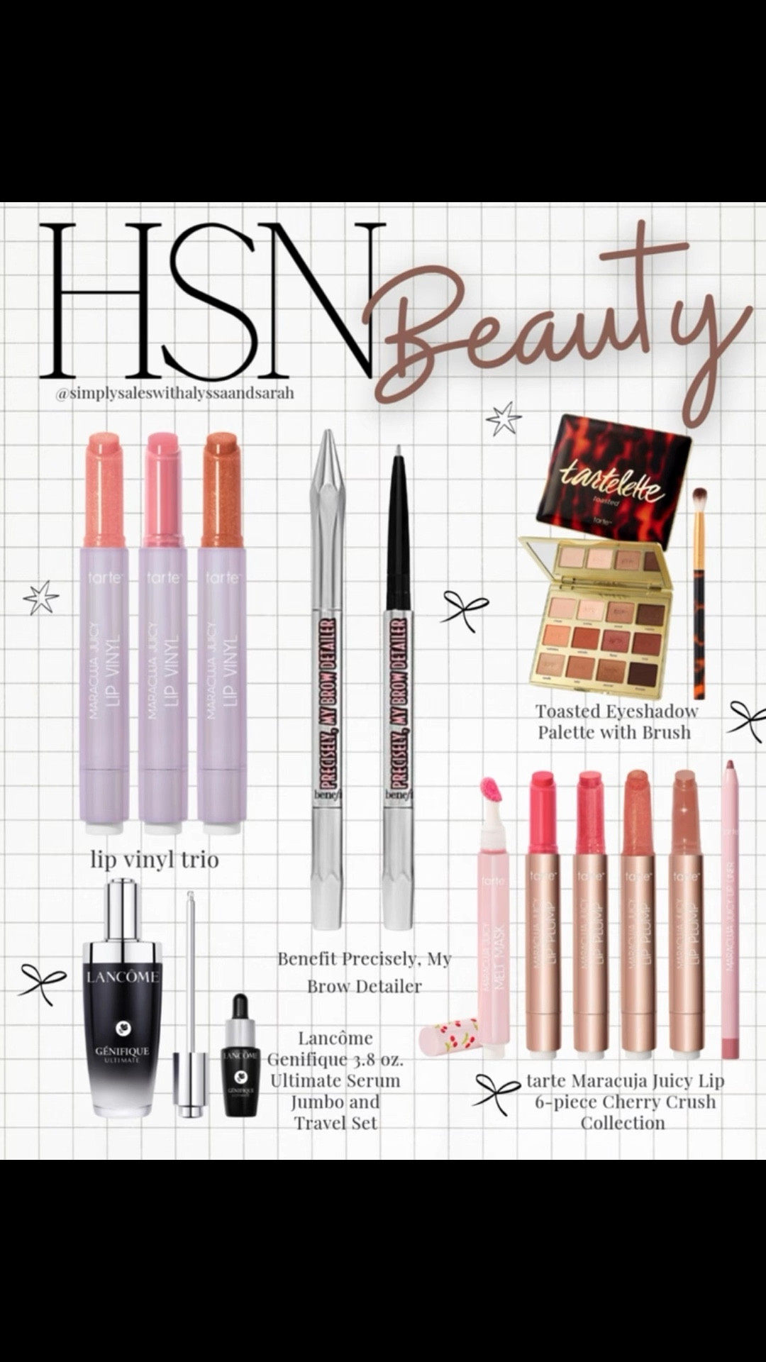 HSN beauty exclusives this month are so good 💄 The Cherry Crush lip set is quickly becoming a new favorite — the shades, balm + liner are just so easy to wear 🙌 Pair it with the Tarte Toasted Eyeshadow Palette (fall neutrals + brush included 👏), shape things up with Benefit Precisely, My Brow Detailer, and keep your skin glowing with the Lancôme Genifique jumbo + travel set (such a good deal right now!).
And don’t forget — the Juicy Lip Vinyl Trio is another HSN-only find you can’t grab anywhere else 💋 Free shipping on all of it, and if you’re new, code WELCOME2025 gets you $15 off $35+.
#ad #HSN #HSNInfluencer #LoveHSN @hsn


#LTKFindsUnder50 #LTKSaleAlert #LTKBeauty