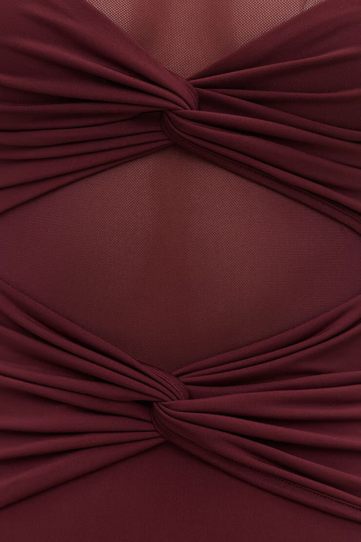 Sculpt Twisted Maxi Dress | Dynamite Clothing