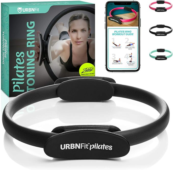 URBNFit Pilates Ring Fitness Circle - Weight Loss Body Toning Magic Circle and Resistance Exercis... | Amazon (US)