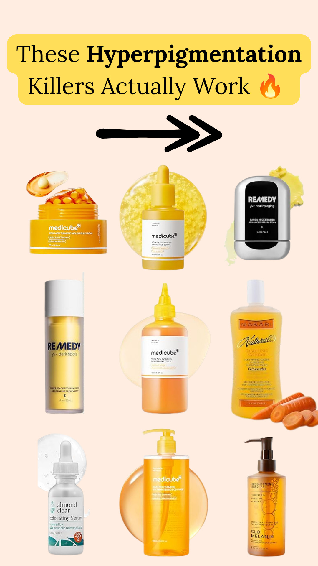 Tired of dark spots & hyperpigmentation? 🫵 Here are the best products that actually work to fade acne marks and give you glowing skin ✨ Save this for later! 📌 

 #LTKselfcare #LTKOver40 #LTKBeauty