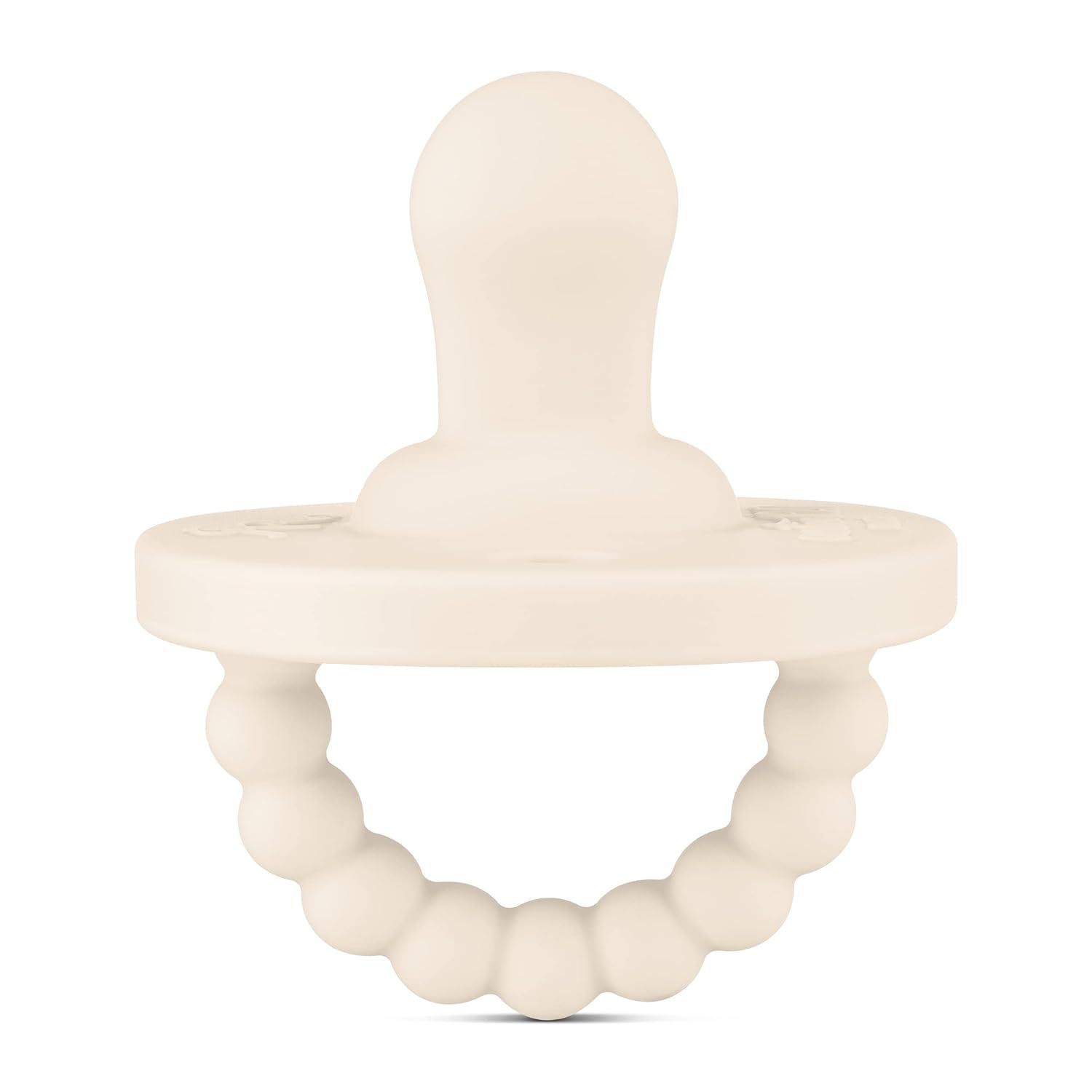 Ryan & Rose Cutie PAT Pacifier Teether (Flat, Ivory) | Amazon (US)