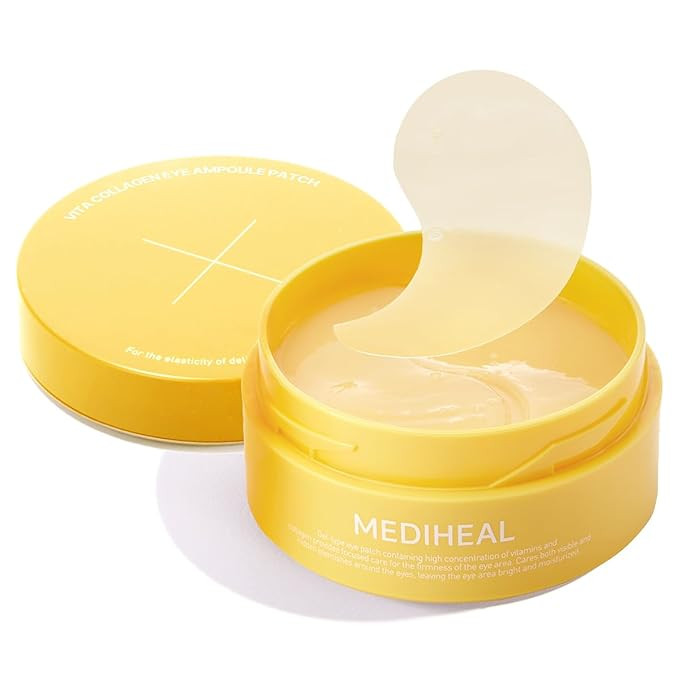 Mediheal Vita Collagen Under Eye Patches for - Korean Hydrogel Eye Pads (60 patches) with 7 Vitam... | Amazon (US)