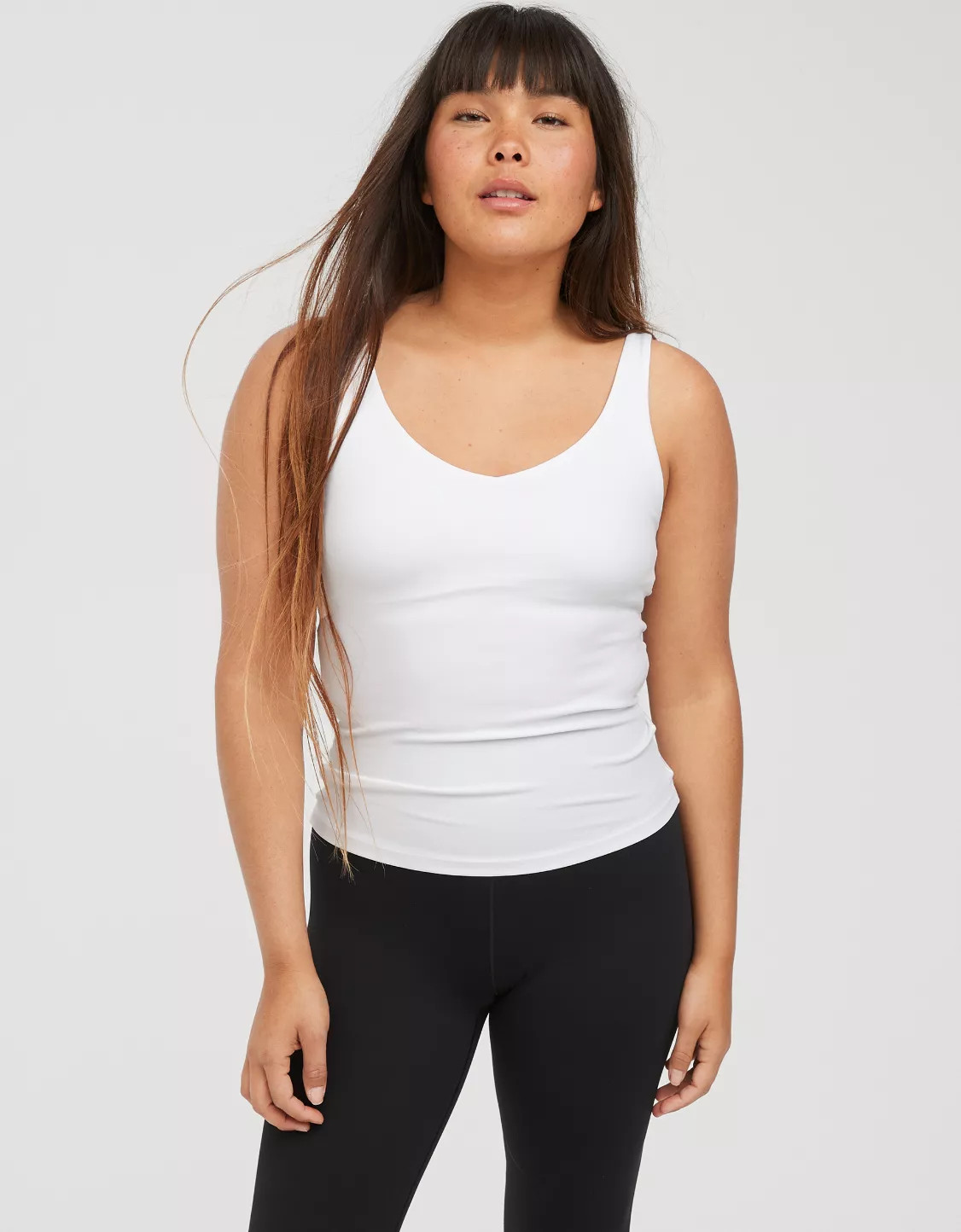 OFFLINE By Aerie Real Me Low Key Tank Top | American Eagle Outfitters (US & CA)