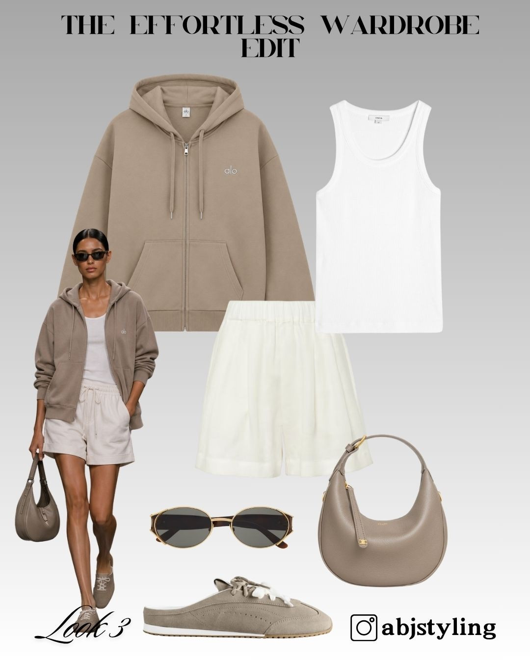 Comfort doesn’t have to compromise style. A neutral zip hoodie layered over elevated basics creates an off-duty look that still feels luxurious.

Styling Tip: Keep everything within the same tonal colour palette and finish with open-back sneaker mules for a relaxed, fashion-forward look.

#LTKuk #LTKsummer #LTKeurope