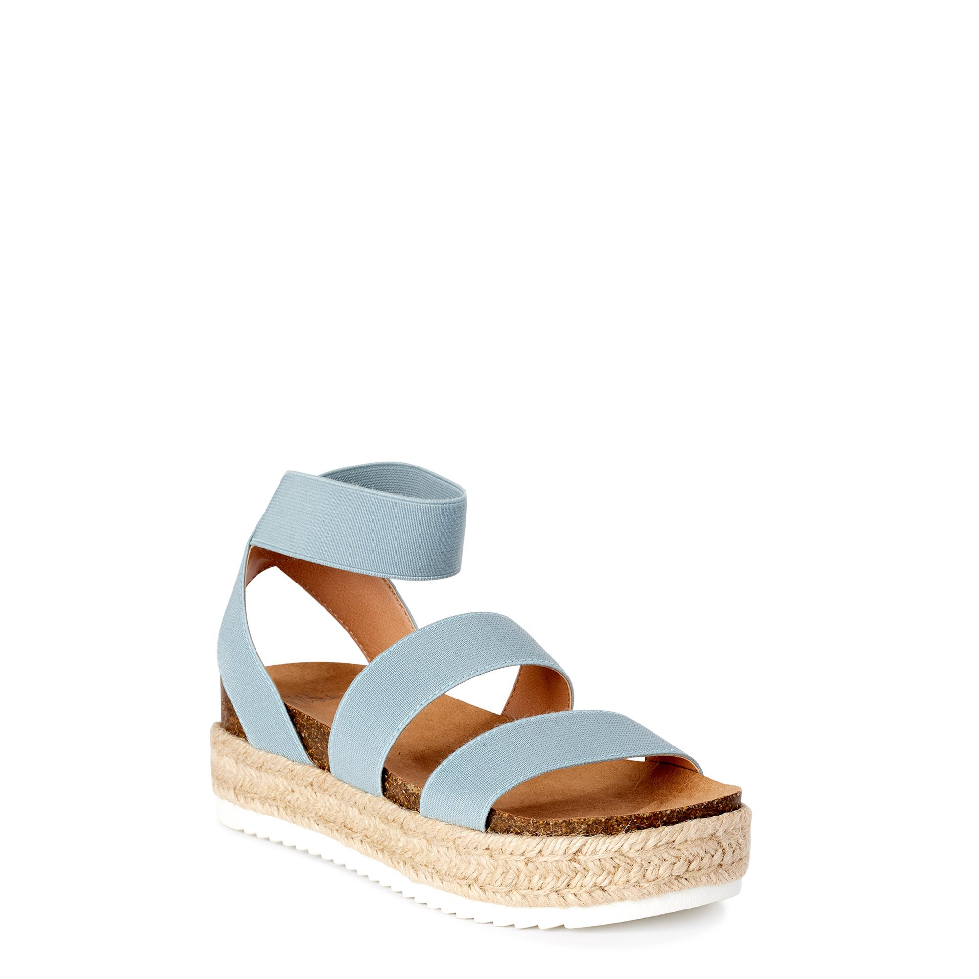 Time and Tru Women's Flatform Sandals (Wide Widths Available) | Walmart (US)