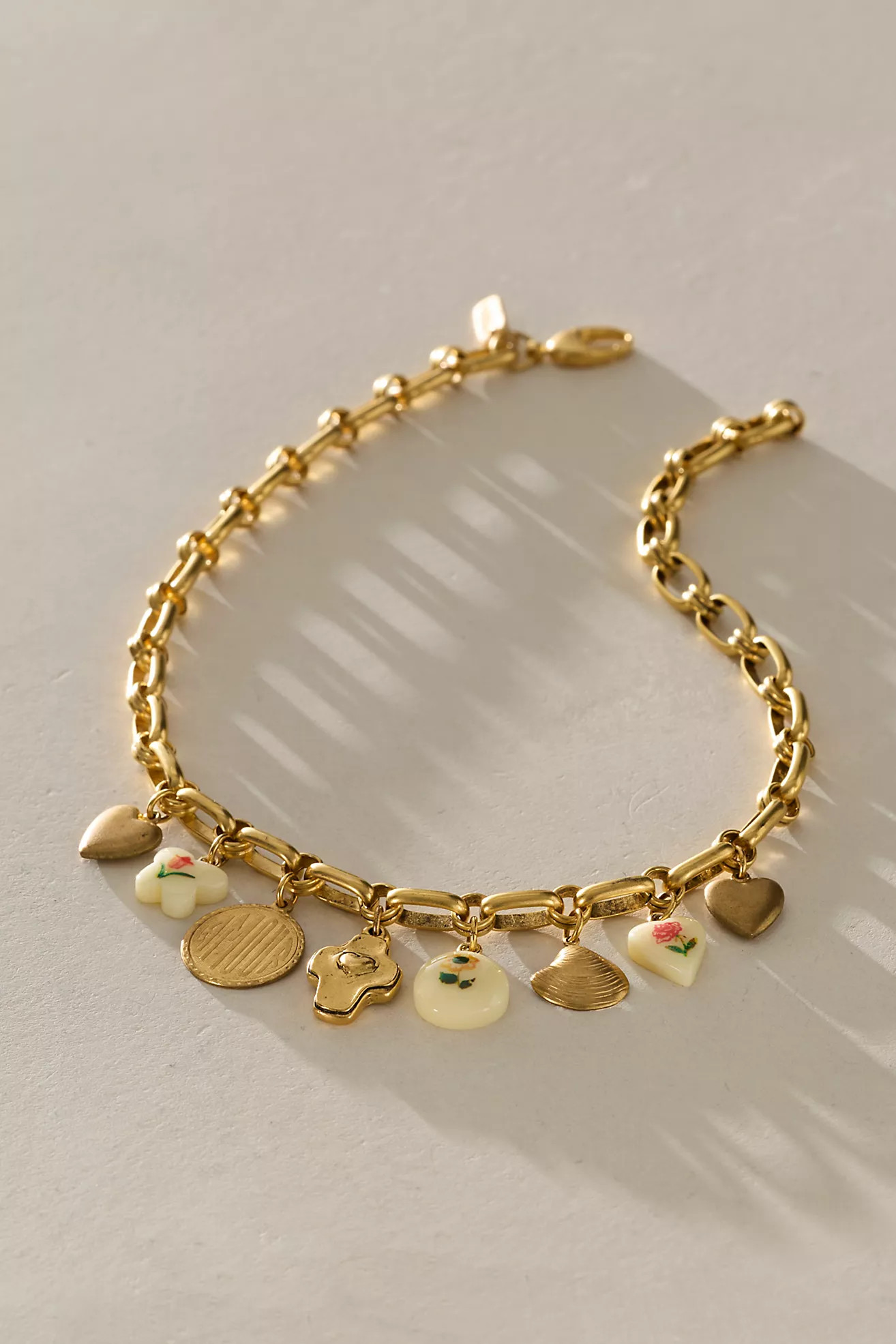 Logan Tay Floral Charm Necklace | Free People (Global - UK&FR Excluded)