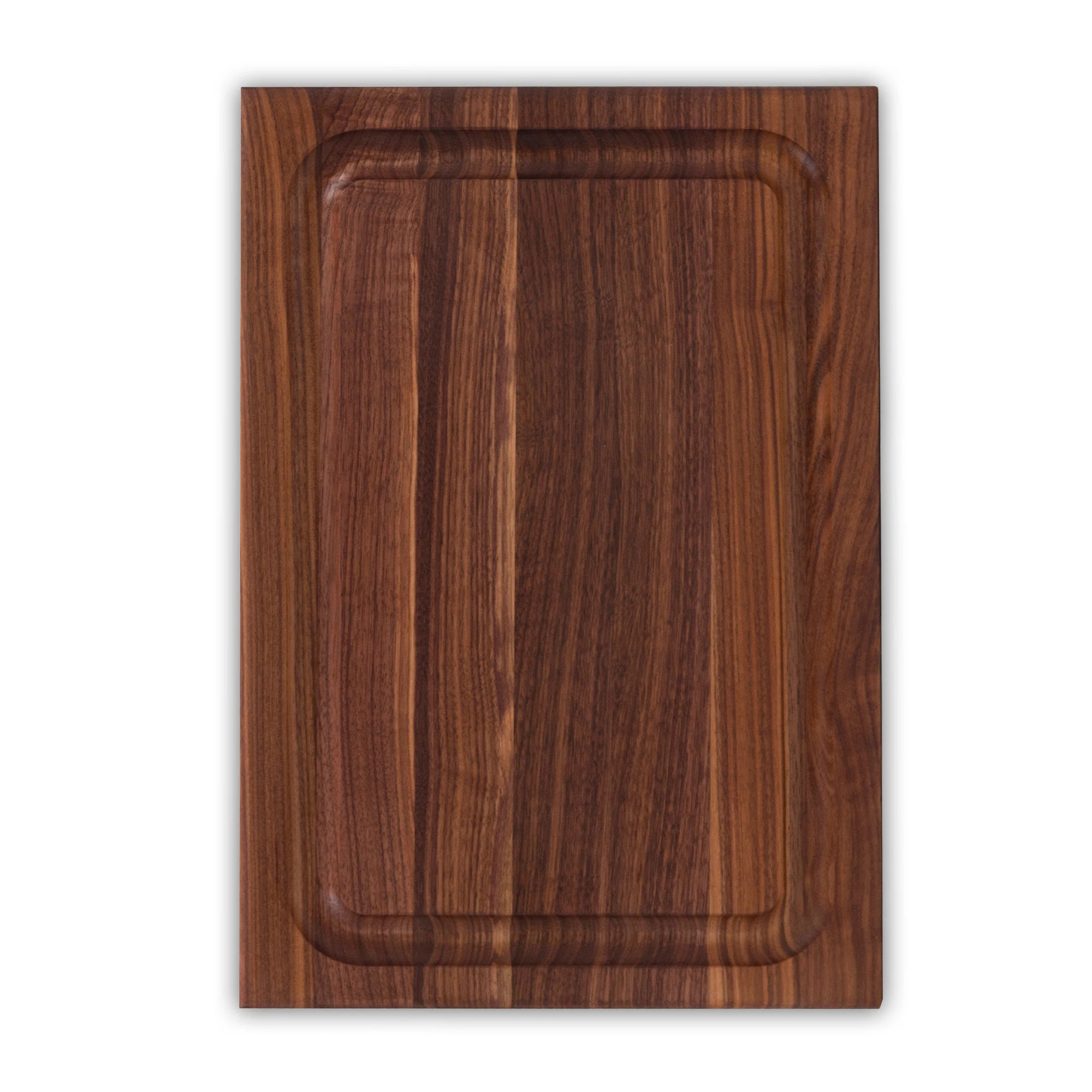 John Boos Reversible 18" Barbecue Carving Cutting Board w/ Juice Groove, Walnut | Wayfair North America