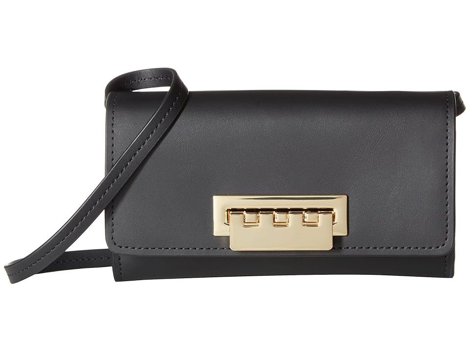 ZAC Zac Posen Eartha Iconic Small Phone Wallet (Black) Wallet Handbags | Zappos