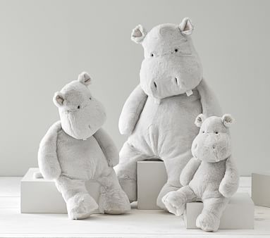 Gray Hippo Nursery Plush | Pottery Barn Kids