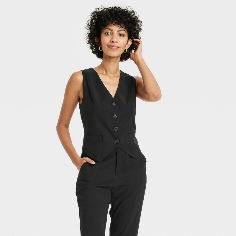 Women's Tailored Vest - A New Day™ | Target
