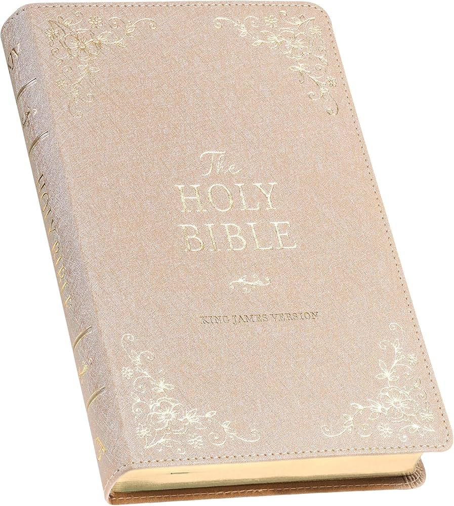 KJV Holy Bible, Standard Size Faux Leather Red Letter Edition Thumb Index, Ribbon Marker, King Ja... | Amazon (US)