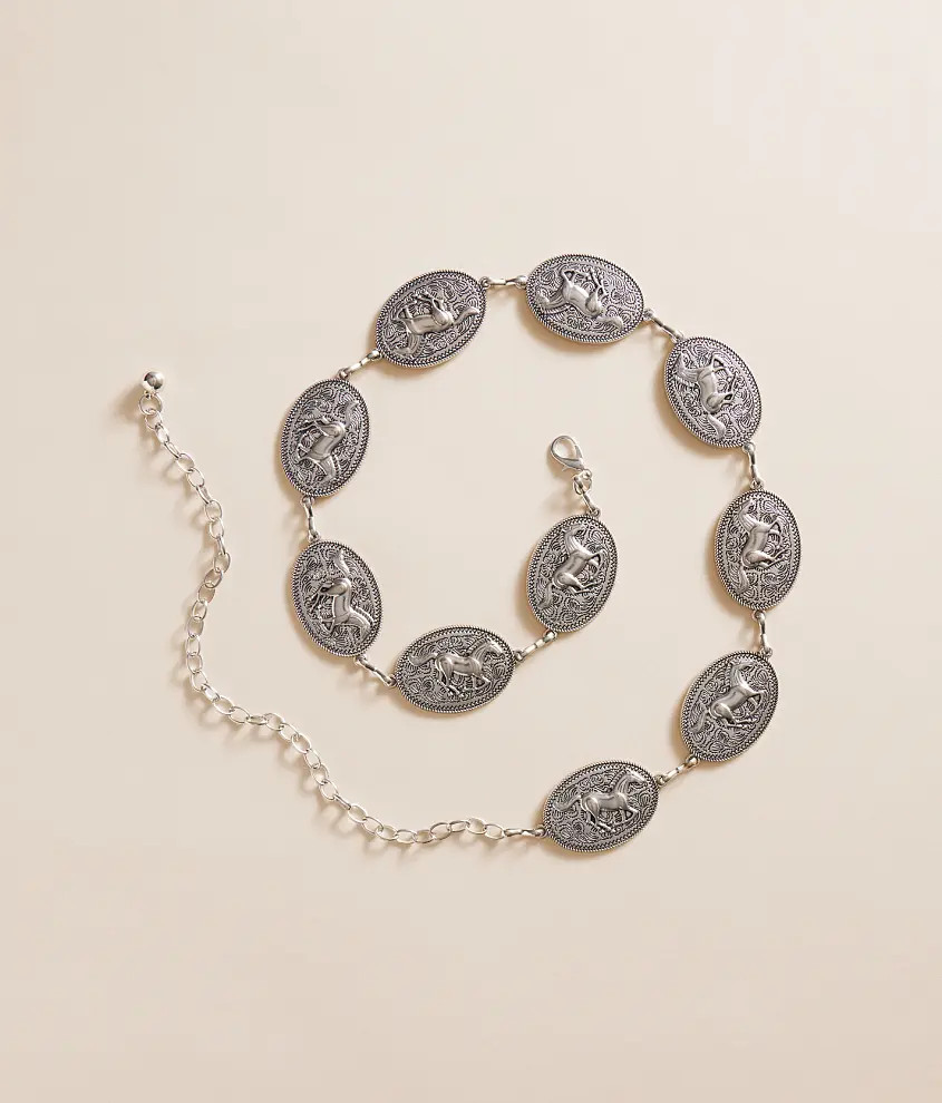 Horse Chain Belt | Buckle
