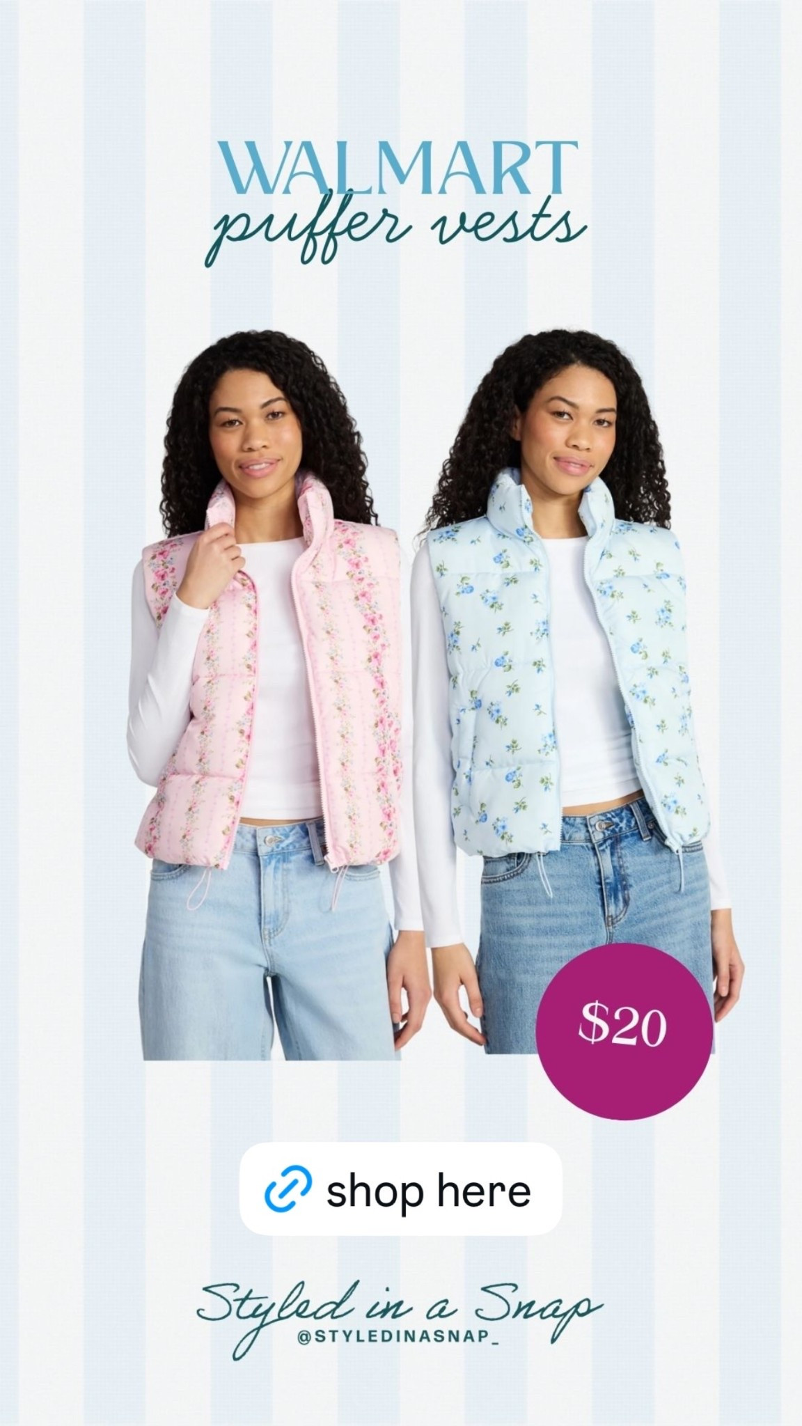 Obsessing over these cute new puffer vests from Walmart!

#LTKSeasonal #LTKOver40