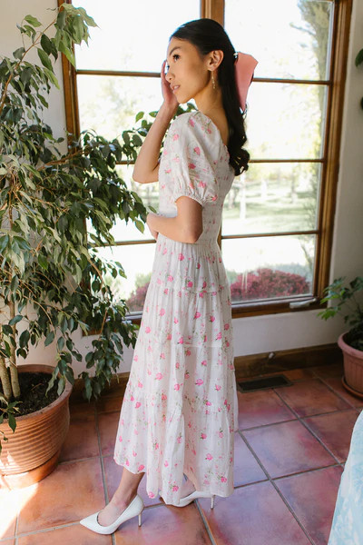 Tea Party Dress in Rose | Ivy City Co