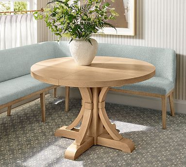 Vintners Round Extendable Dining Table (48"-70") | Pottery Barn (US)