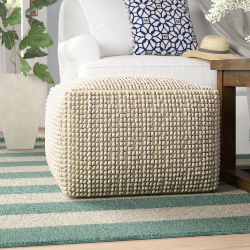 Natoli 24" Square Pouf Ottoman | Wayfair North America