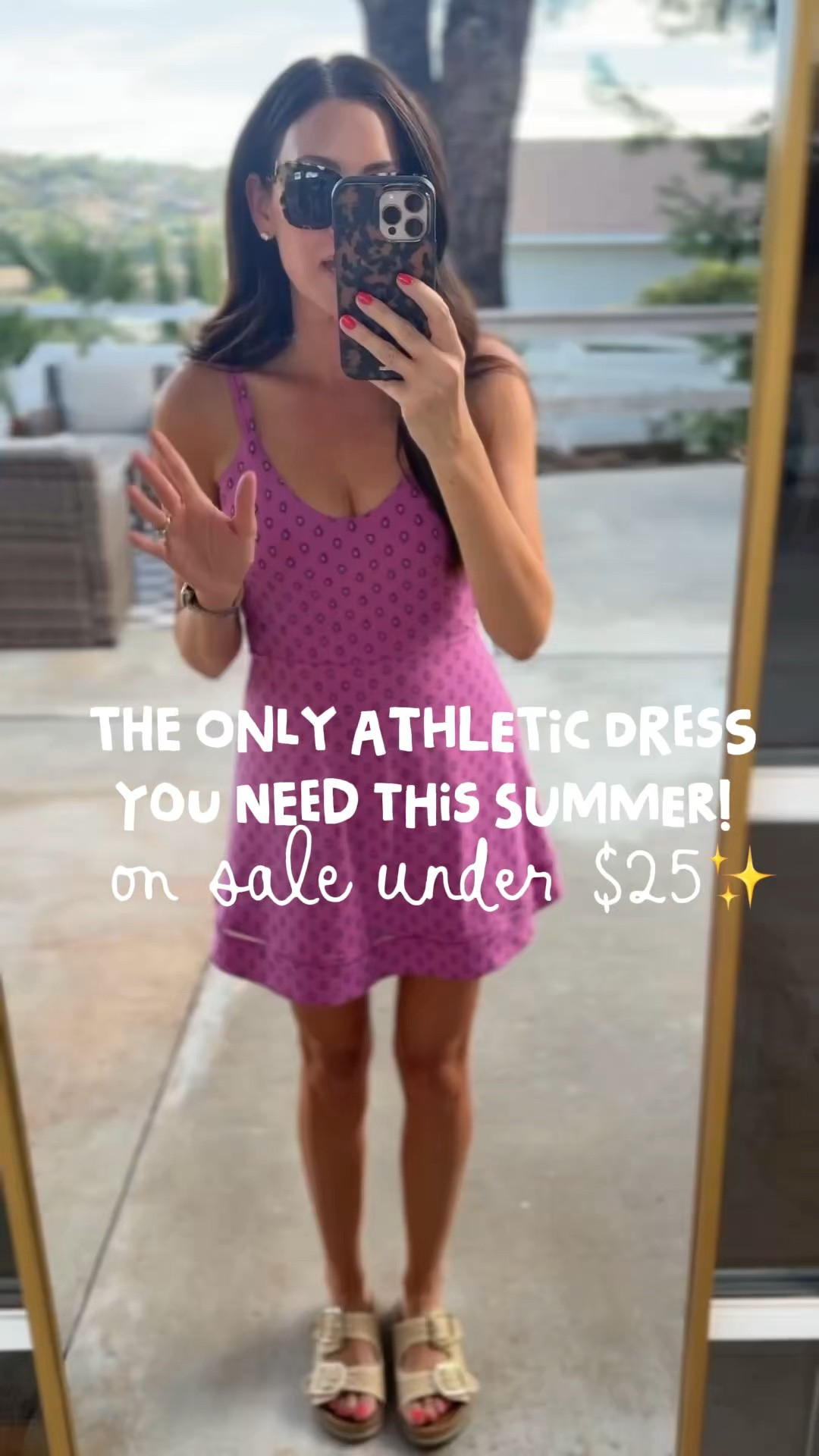 Comment NEED to shop! On sale🙌🏼 no bra needed & you don’t have to take it all off for the bathroom—they gave it all to us!!! Love the prints & there’s a solid black, so chic!!
.
.
I’m wearing smalls & love the fit! Athletic dresses are hard when you carry you weight in your mid section & these are a great A-line fit! 
.
.

#LTKmomlife #LTKSaleAlert #LTKSeasonal