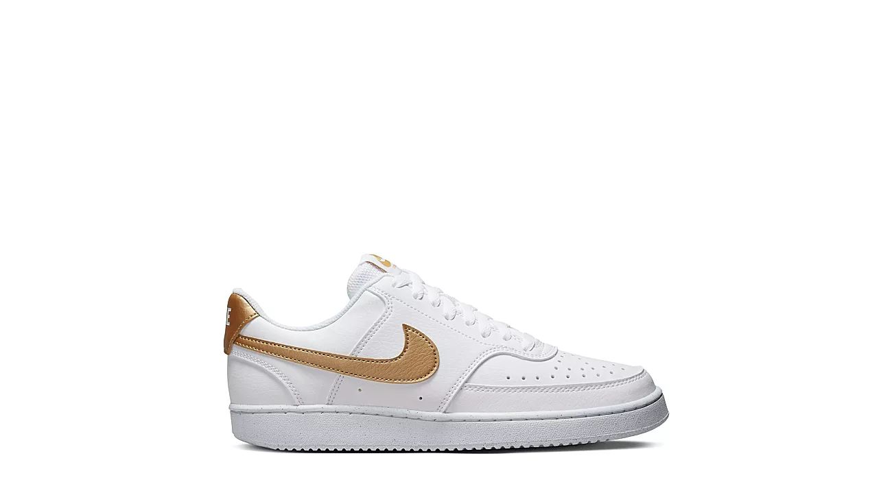 Nike Womens Court Vision Low Next Nature Sneaker - White | Rack Room Shoes