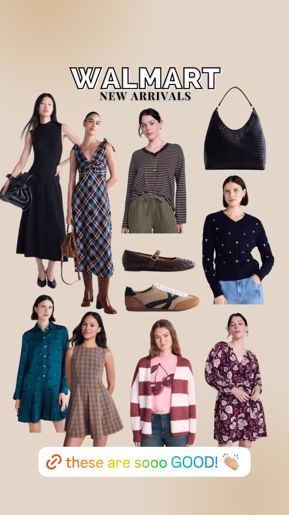 Walmart’s new arrivals are SO good! 🤎 So many cute fall dresses, sweaters, shoes and accessories!

#LTKootd #LTKSeasonal #LTKSaleAlert