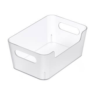 Small Clear Open Storage Bin by Simply Tidy® | 8" x 5" x 3" | Michaels® | Michaels Stores