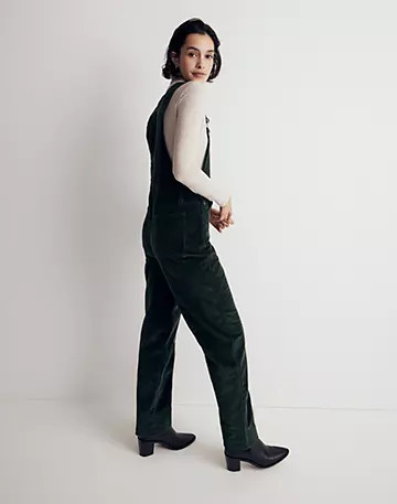 Corduroy Straight-Leg Overalls | Madewell