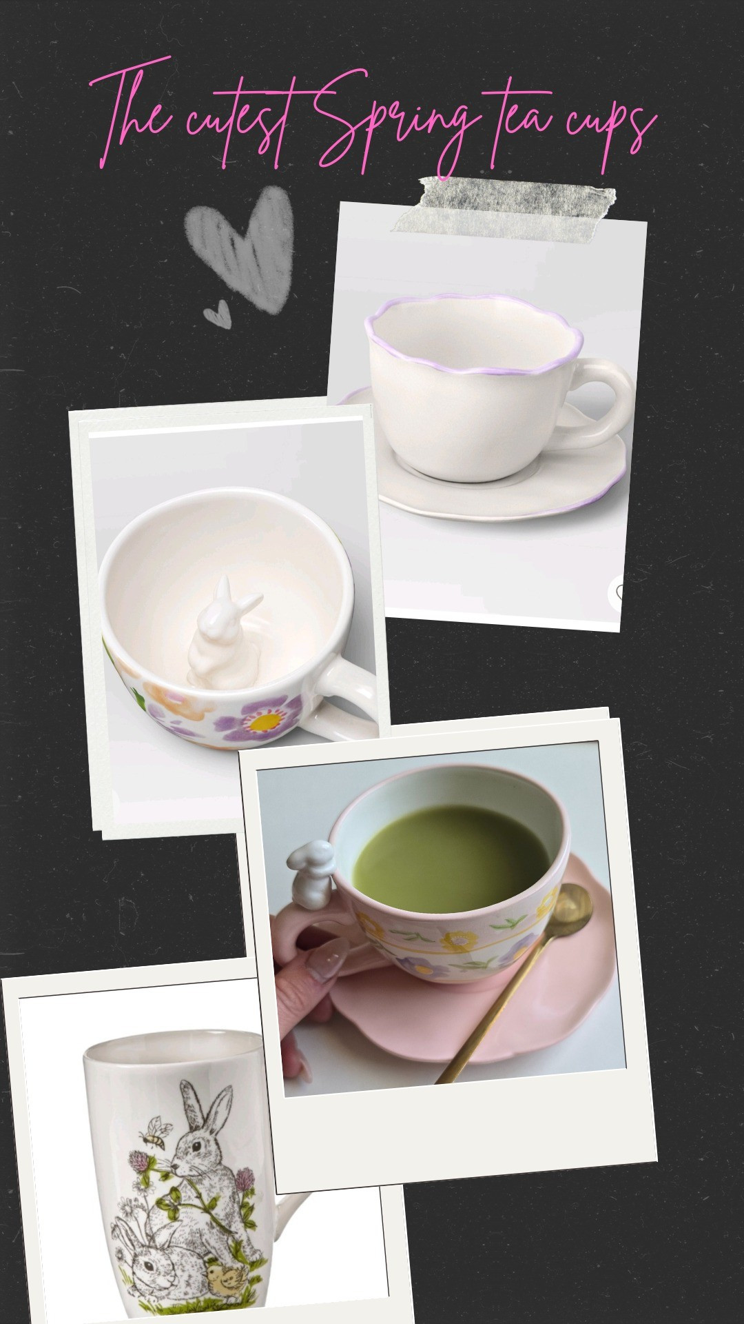 Time for Spring! 🌸🐇🌷 The cutest spring & bunny tea cups 💕 

#LTKSeasonal #LTKHome