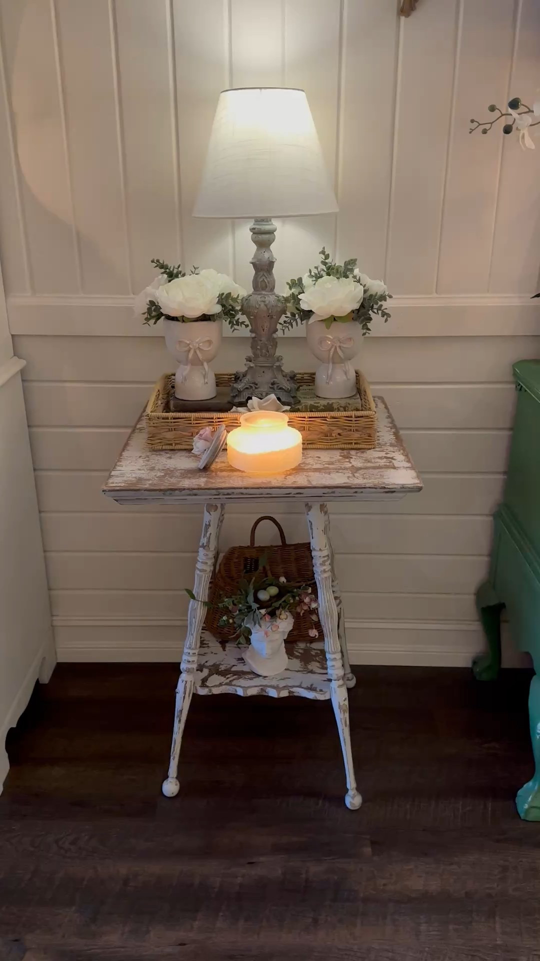 These rechargeable lightbulbs are amazing and change many colors. They charge quickly and are versatile. The one shown here is placed inside a candlestick, and they can screw into the area of a lamp where a light bulb goes.

#LTKSeasonal #LTKHome #LTKFindsUnder50