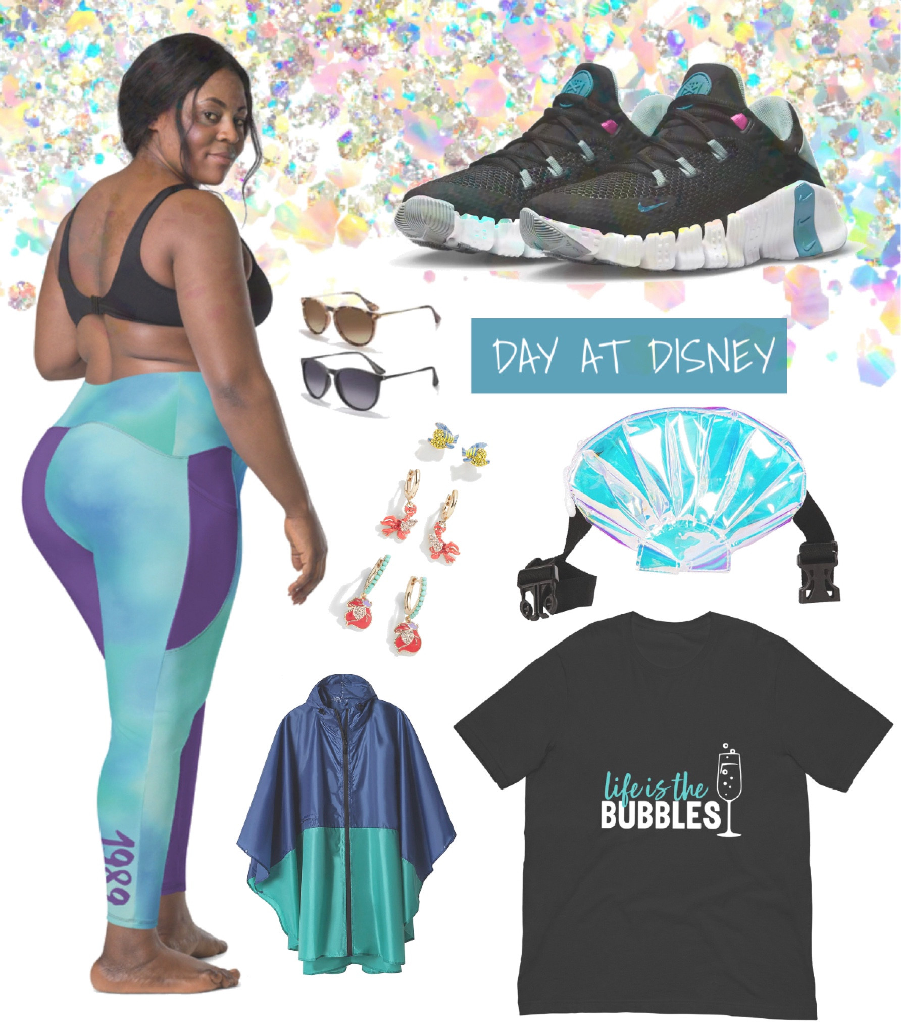 DISNEY // Disneyland. Disney world. Vacation outfit. Spring break. Florida. Drink around the world. Little mermaid. Ariel. Marathon. Princess run. Running shoes. Tennis shoes. Earrings. Poncho. Rainy weather. Fanny pack. Amazon finds  

#LTKshoecrush #LTKitbag #LTKunder50