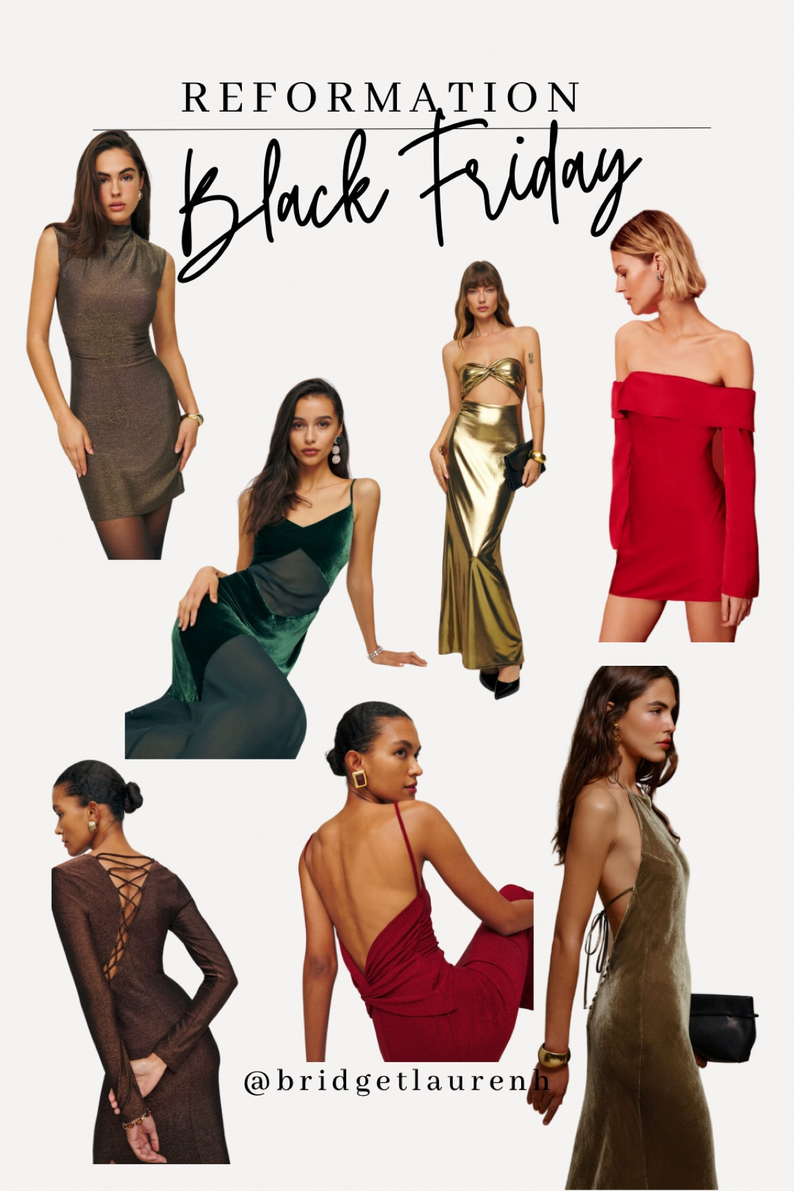 Reformation black Friday sale! Everything is 25% off - perfect time to get that holiday or NYE dress! 

#LTKHoliday #LTKCyberWeek #LTKparties